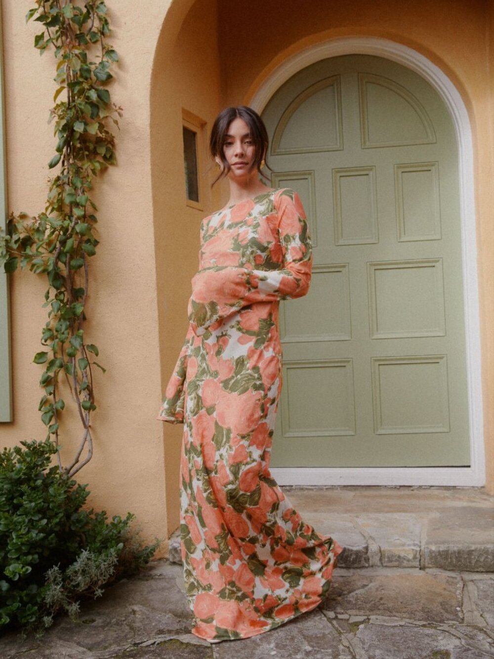 Peony Swimwear Memento Maxi Dress in Rosette